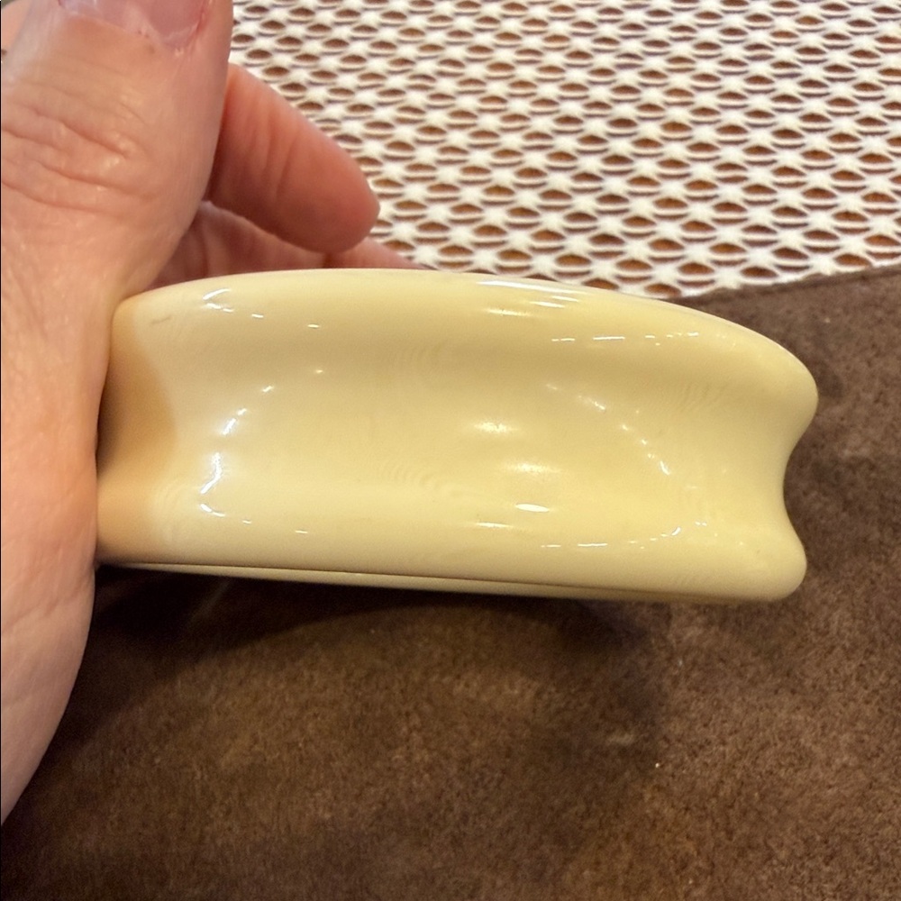 Cream Women’s Resin Cuff Bracelet - Unbranded